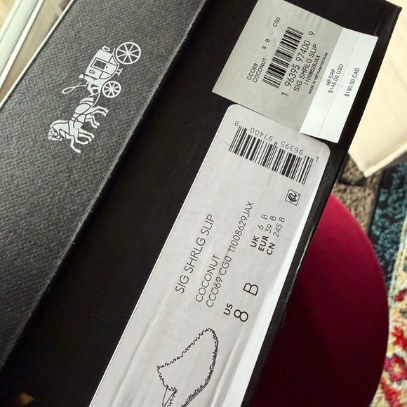 Coach shearling slippers - Picture 3 of 4